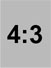 Werbedisplay im Format 4:3 im Hochformat