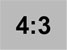 Werbedisplay im Format 4:3 im Querformat