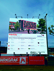 Bauschild Querfurt Baustelle Beschilderung Querfurt