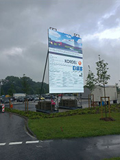 Herstellung und Montage von Bauschildern Hilchenbach