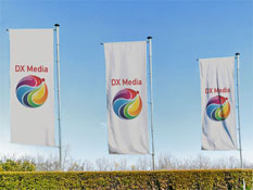 Hissflaggen kaufen in Osthofen Fahne mit Firmenlogo Osthofen