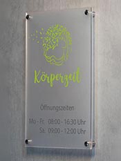 Werbeschild kaufen Oberhof