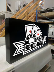 Werbeleuchkasten kaufen Springe