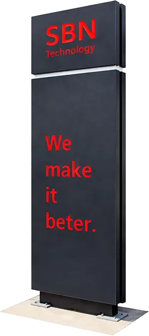 Werbepylone Stuttgart mit oder ohne Beleuchtung für Firmenstandorte, Gewerbeflächen und Zufahrten Werbepylone Stuttgart für Unternehmen, Gewerbegebiete, Autohauslagen und stark frequentierte Standorte