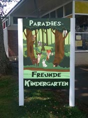 Standschild Herstellung in Kenzingen