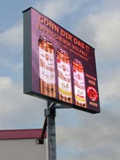 Großbildleinwand mieten in Apolda