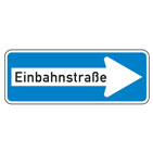 Verkehrsschild mit StVO-Zulassung für den Einsatz in Stuttgart
