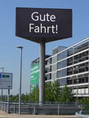 Werbeturm mit Großbildleinwand kaufen Lucka Verkehrsleitsystem Lucka Display-Werbetower Lucka